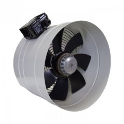 Ventilátor průmyslový do potrubí axiální Vent uni EKF 350 AF, výkon 3110 m3/h